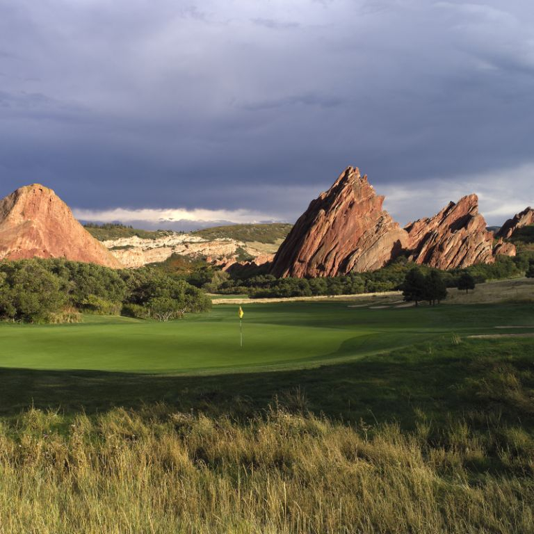 Hole 15 green